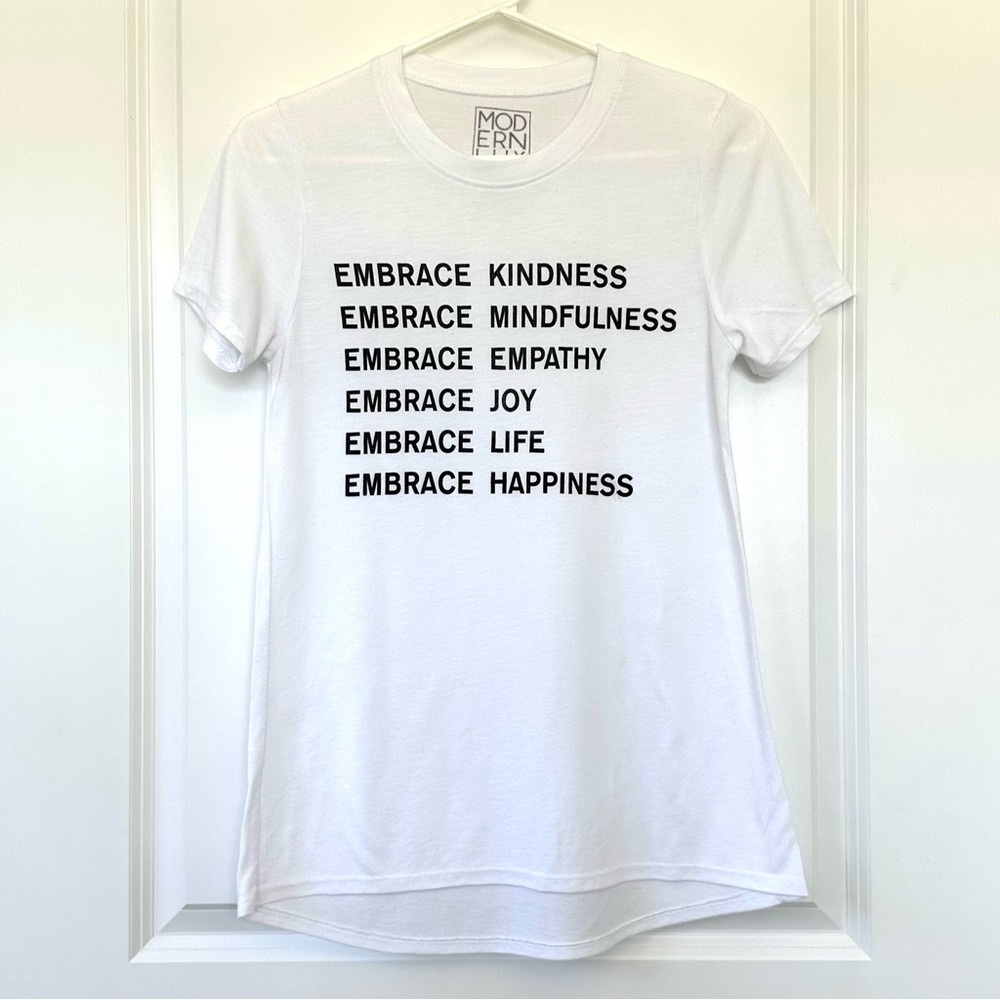 Modern Lux White T Shirt